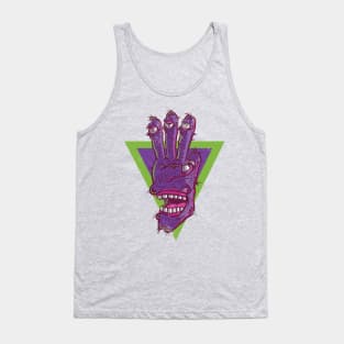 THREE FINGER MONSTER TASTY TREATS DESIGN T-shirt STICKERS CASES MUGS WALL ART NOTEBOOKS PILLOWS TOTES TAPESTRIES PINS MAGNETS MASKS T-Shirt Tank Top